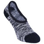 Dicke Damen ABS-Sneaker-Kuschel-Socken camano schwarz - 9