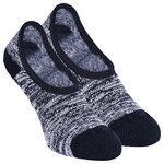 Dicke Damen ABS-Sneaker-Kuschel-Socken camano schwarz - 4