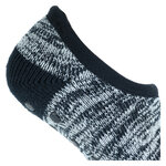 Dicke Damen ABS-Sneaker-Kuschel-Socken camano schwarz - 12