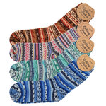 Herren-Wollsocken wie von OMA gestrickt bunt - 7