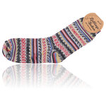 Herren-Wollsocken wie von OMA gestrickt bunt - 3