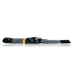 Outdoor-Ski-Kniestrümpfe Wolle camano schwarz-grau - 5