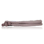 Damen Hütten-Kuschelsocken Glitzer Zierbommel Skechers altrosa - 5