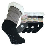 Damen Hüttensocken ABS-Noppen Glitzer-Lurex Antonio - 1