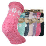 Määähga Hüttensocken ABS Noppen Norweger-Muster-Sterne Antonio - 1