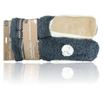 Määähga Hüttensocken ABS Noppen-Sohle Antonio grau - 6