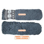 Määähga Hüttensocken ABS Noppen-Sohle Antonio grau - 3