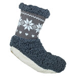 Määähga Hüttensocken ABS Noppen-Sohle Antonio grau - 8