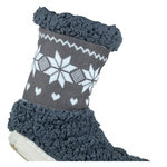 Määähga Hüttensocken ABS Noppen-Sohle Antonio grau - 7