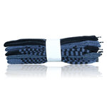 Damen Socken ohne Gummidruck Baumwolle Streifen Punkte blau - 13