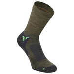 Outdoor Trekking Socken Merinowolle atmungsaktiv oliv - 5