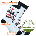 Nuletta schmeckt lecker Baumwolle-Motiv-Socken - 2