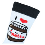 Nuletta schmeckt lecker Baumwolle-Motiv-Socken - 6