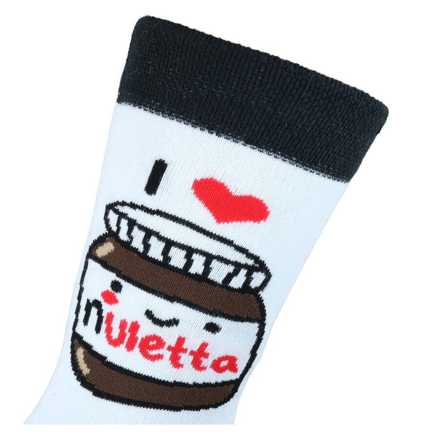 Nuletta schmeckt lecker Baumwolle-Motiv-Socken - 5