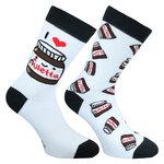 Nuletta schmeckt lecker Baumwolle-Motiv-Socken - 1