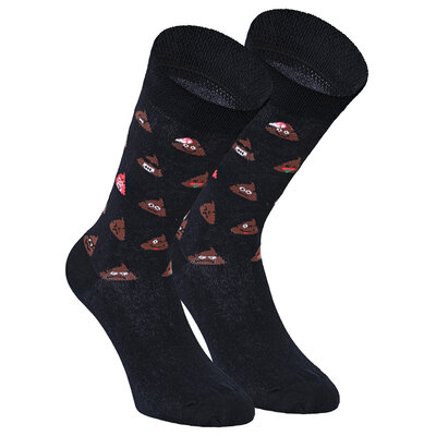 Häufchen Pups Motiv-Socken Kot-Kacke-Haufen