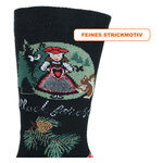 I Love Schwarzwald Socken Bollenhut Trachtenmädchen - 7