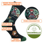 I Love Schwarzwald Socken Bollenhut Trachtenmädchen - 2