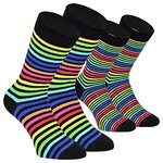 Ringel-Socken Baumwolle bunt - 1