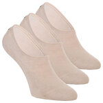 Füßlinge Silicon-Pad Baumwolle beige - 1