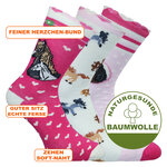 Kindersocken Pferde Motive - 2