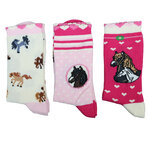 Kindersocken Pferde Motive - 7