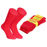 Bambus-Socken strahlend-rot - 4