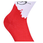 Tatort Socken Blutfleck Zielscheibe Made in Germany rot-weiß - 9