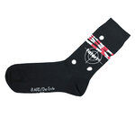 Tatort Socken Einschusslöcher Zielscheibe Made in Germany schwarz - 10