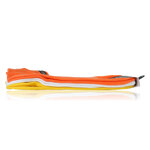 Sneakersocken ohne Gummidruck Camano orange-weiß-gelb - 8