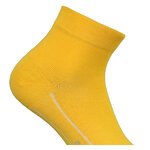 Kurzsocken ohne Gummidruck Camano orange-weiß-gelb - 7