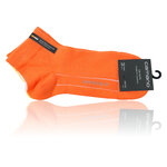 Kurzsocken ohne Gummidruck Camano orange-weiß-gelb - 9