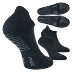 Yoga Fitness Sneakersocken Gumminoppen camano schwarz - 1