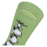 Shaun das Schaf Schafspyramide Socken Bio-Baumwolle Made in Germany grün - 5