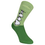 Shaun das Schaf Schafspyramide Socken Bio-Baumwolle Made in Germany grün - 3