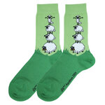 Shaun das Schaf Schafspyramide Socken Bio-Baumwolle Made in Germany grün - 8