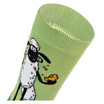 Shaun das Schaf mit Keks Socken Bio-Baumwolle Made in Germany grün - 3
