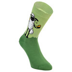 Shaun das Schaf mit Keks Socken Bio-Baumwolle Made in Germany grün - 4