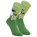 Shaun das Schaf mit Keks Socken Bio-Baumwolle Made in Germany grün - 1
