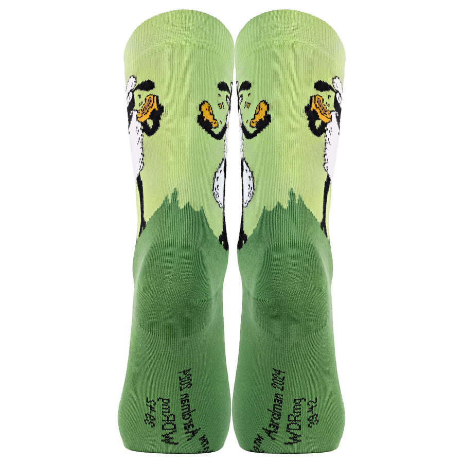 Shaun das Schaf mit Keks Socken Baumwolle Made in Germany grün - 11