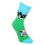 Kühe Motivsocken Crazy Cows Cowboys Cowgirls - 26