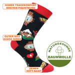 Schweiz Motivsocken schwarz - 2