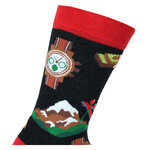 Schweiz Motivsocken schwarz - 7