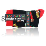 Schweiz Motivsocken schwarz - 3