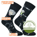 Albert Einstein Motivsocken - 19