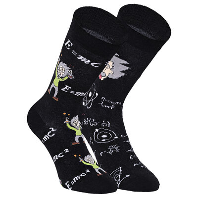 Albert Einstein Motivsocken