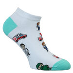 Arzt Krankenschwester Motiv Sneakersocken - 5