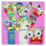 Happy Monster Socken Freak Family Funny Fluffy - 4