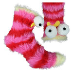 Happy Monster Socken Freak Family Funny Fluffy - 6