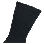Bambus Crew Socks Tennissocken schwarz - 13